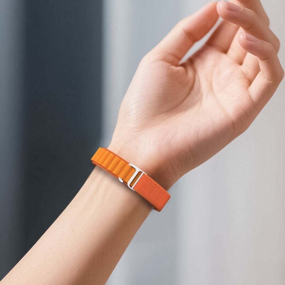 Armband für Xiaomi Smart Band 10 / 9 / 9 NFC / 8, Tech-Protect Nylon Pro, Orange