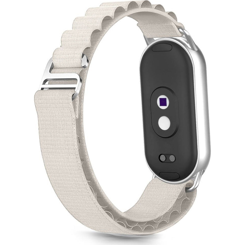 Armband für Xiaomi Smart Band 10 / 9 / 9 NFC / 8, Tech-Protect Nylon Pro, Grau