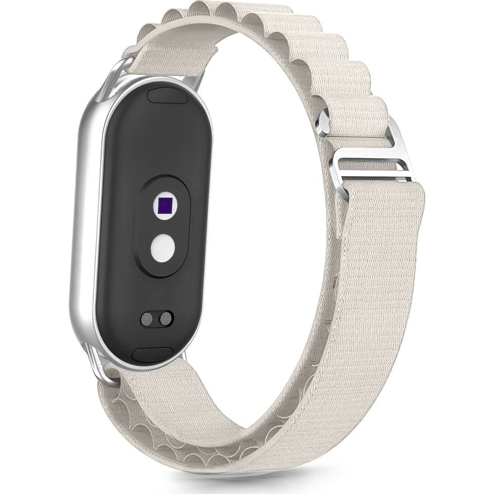 Armband für Xiaomi Smart Band 10 / 9 / 9 NFC / 8, Tech-Protect Nylon Pro, Grau