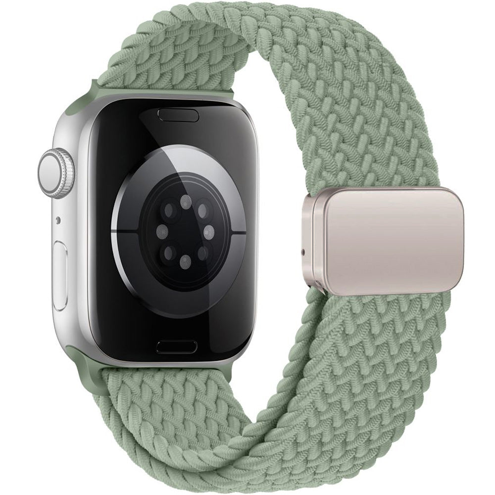 Armband für Apple Watch 38/40/41/42 mm, Tech-Protect Nylonmag, Pistazienfarben (2/8)
