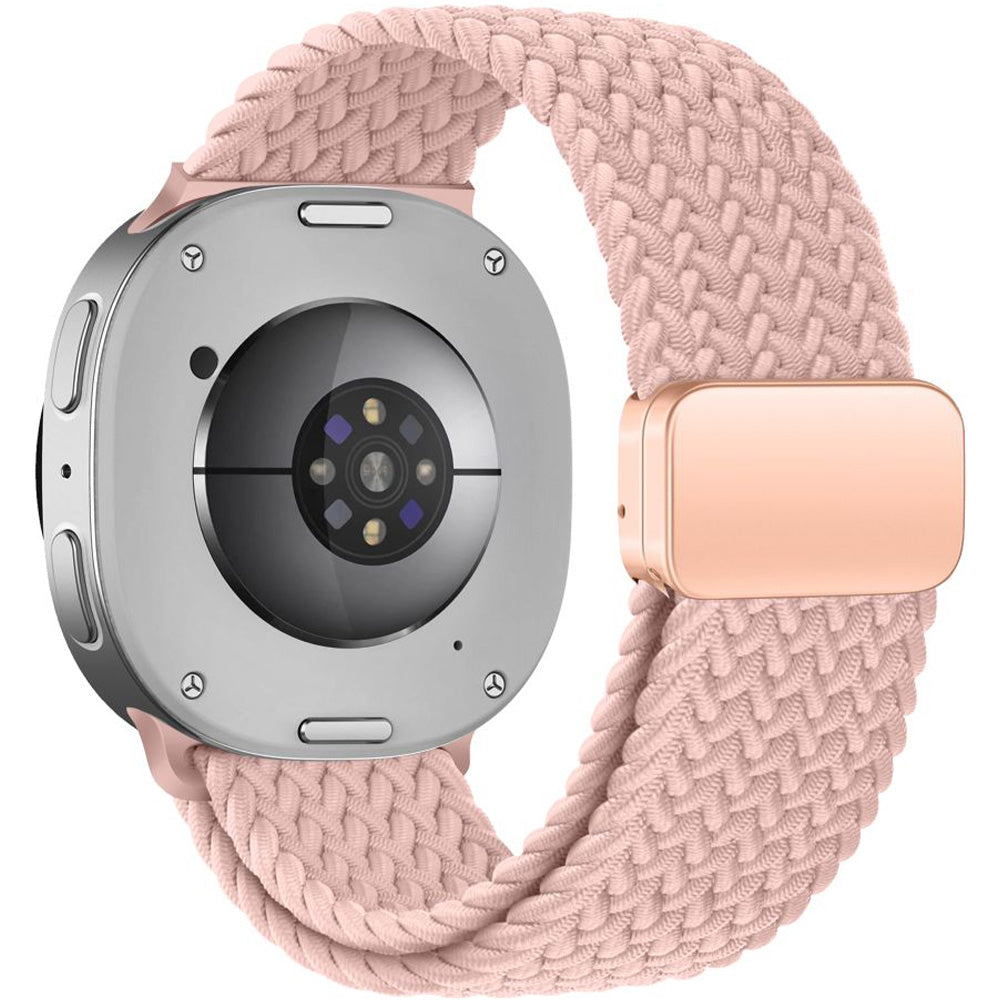 Armband für Galaxy Watch 9 40 mm / 44 mm / 8 40 mm / 44 mm / 8 Classic, Tech-Protect Nylonmag, Rosa