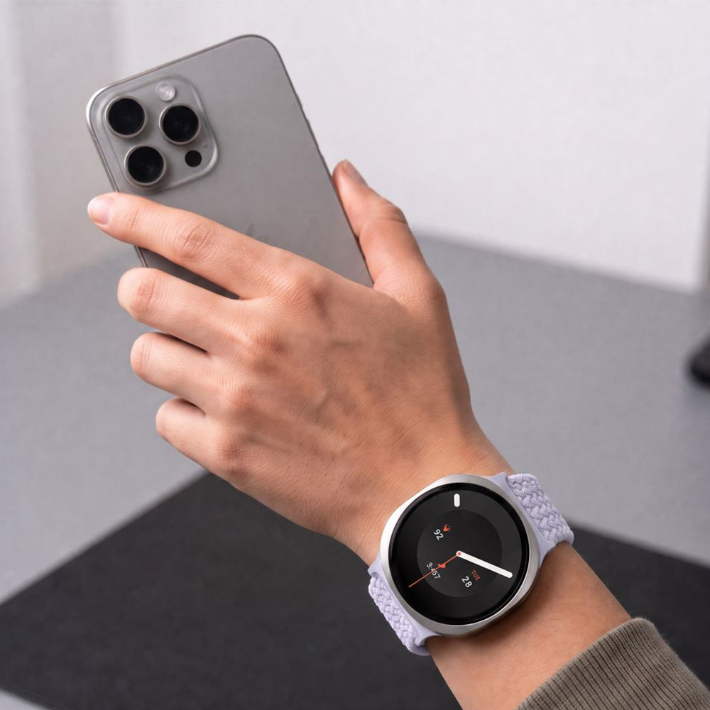 Armband für Galaxy Watch 9 40 mm / 44 mm / 8 40 mm / 44 mm / 8 Classic, Tech-Protect Nylonmag, Violett