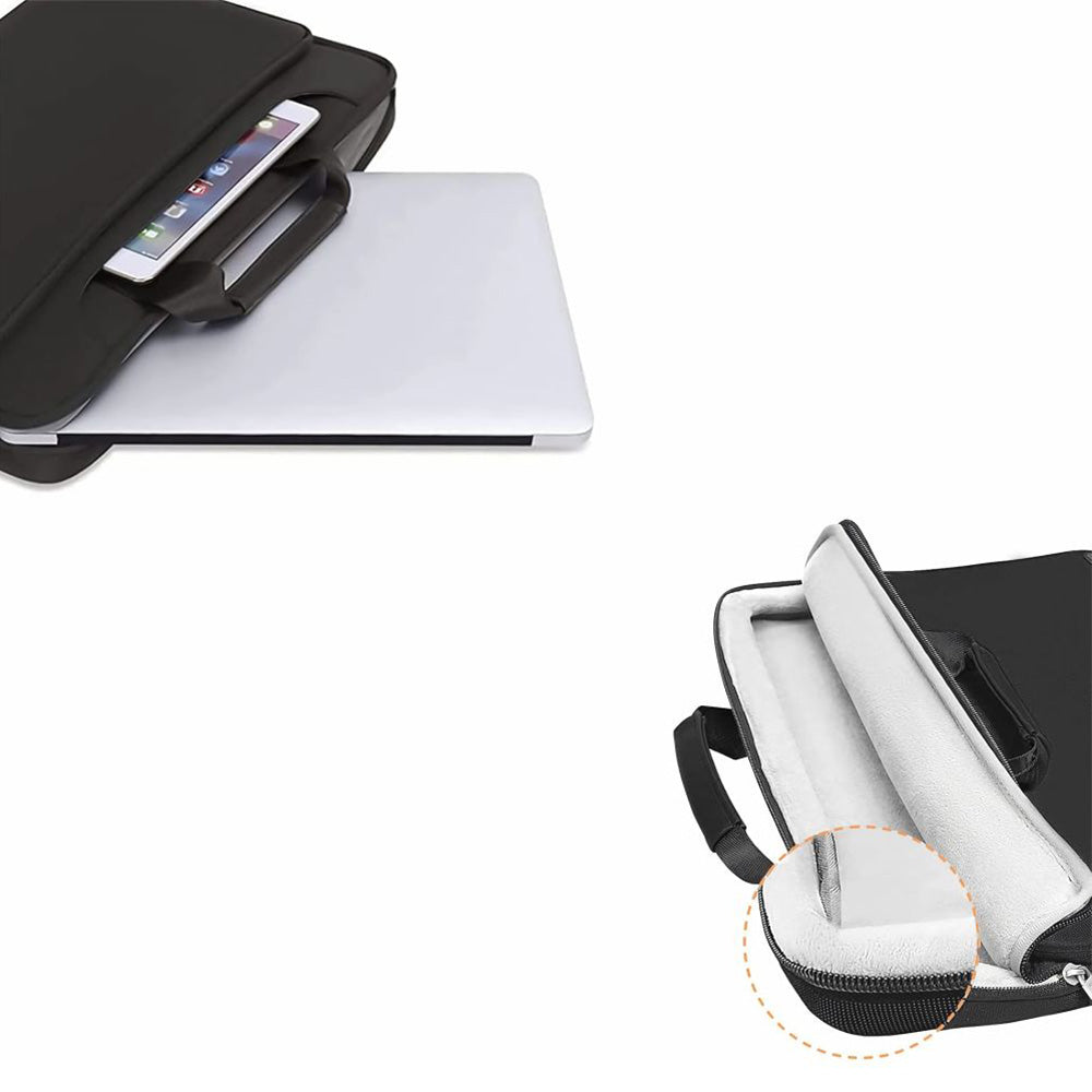 Umhängetasche für 13-14“ Laptop, Tech-Protect Pocket Bag, Schwarz
