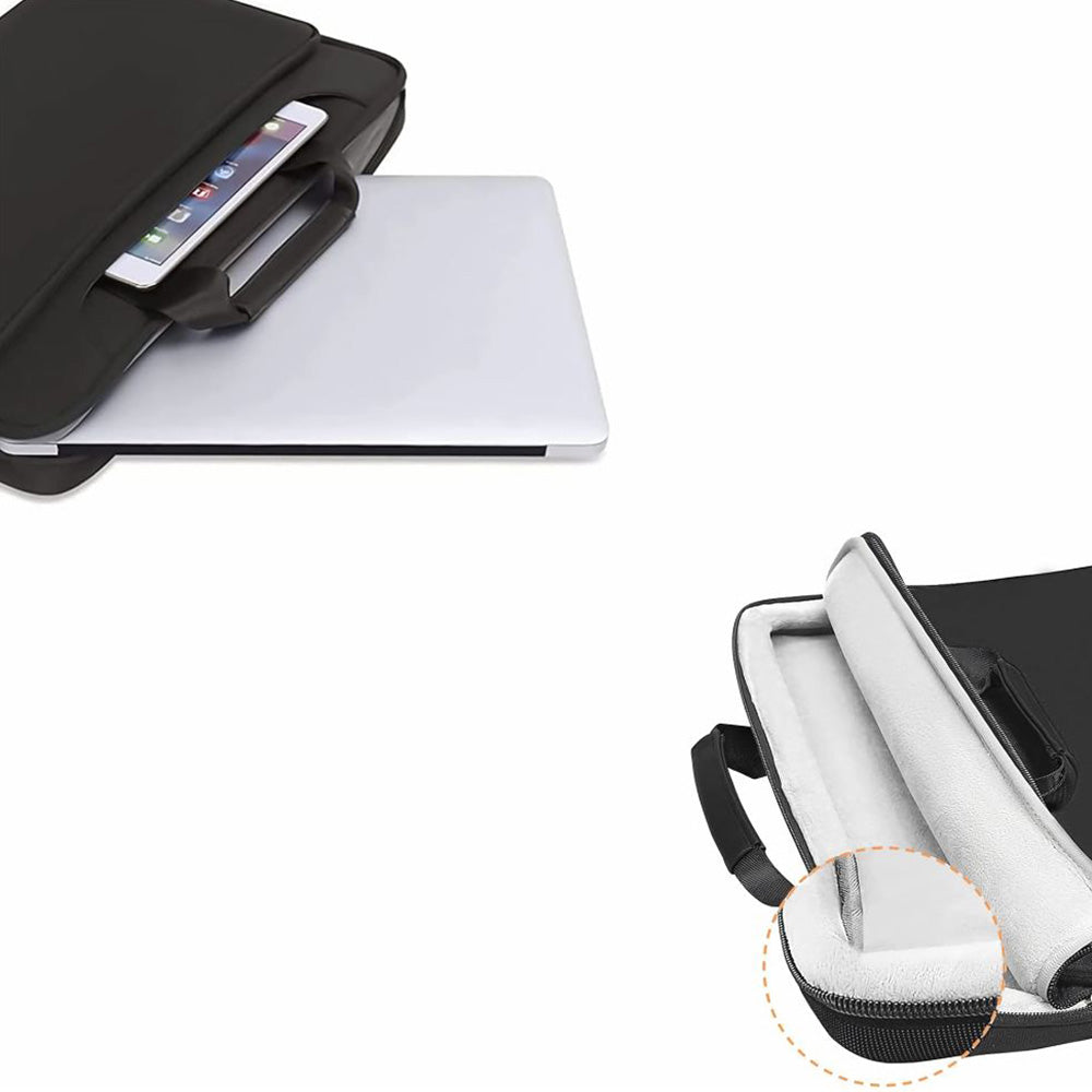 Umhängetasche für 15-16“ Laptop, Tech-Protect Pocket Bag, Schwarz