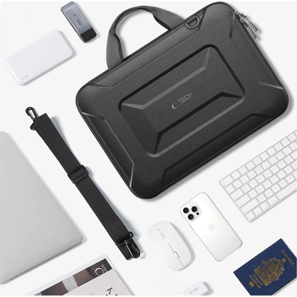 Laptoptasche für 13-14“ Laptop, Tech-Protect Ranger-x Tactical Bag, Schwarz