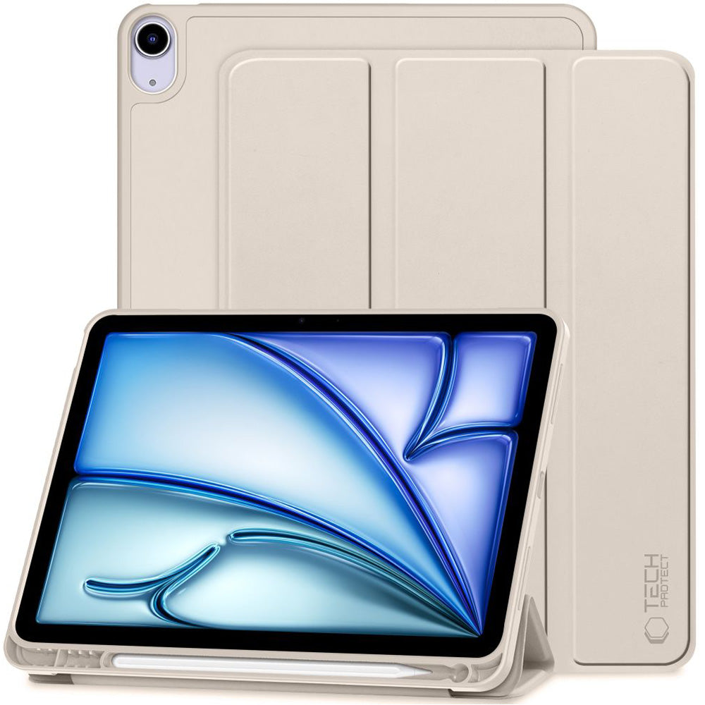 Schutzhülle für iPad Air 11" / 10.9" 2025/2024/2022/2020, Tech-Protect SC Pen, Beige