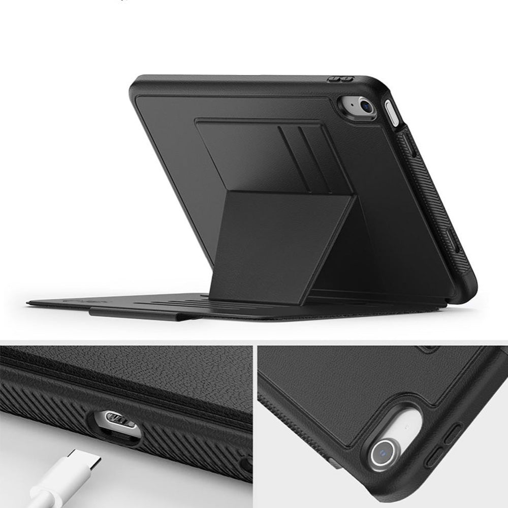 Schutzhülle mit Klappe für iPad 11 / 10 gen. 2025 / 2022, Tech-Protect SC Pen Armor, Schwarz