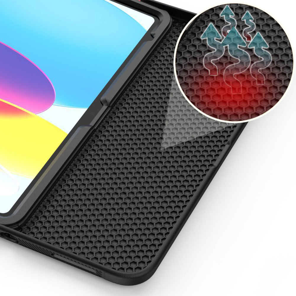 Schutzhülle mit Klappe für iPad 11 / 10 gen. 2025 / 2022, Tech-Protect SC Pen Armor, Schwarz