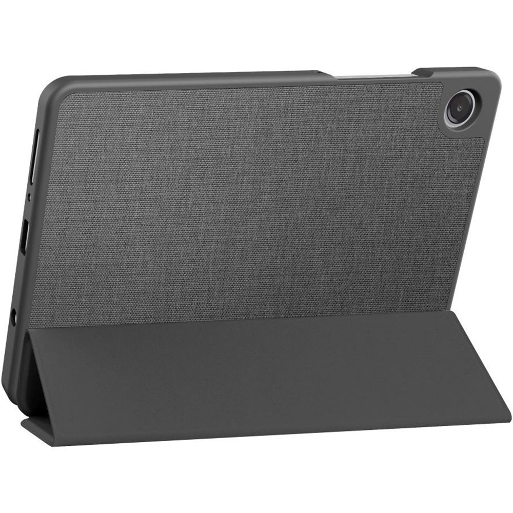 Schutzhülle für Galaxy Tab A11 / Tab A9, Tech-Protect SC Pen Canvas, Schwarz-Grau
