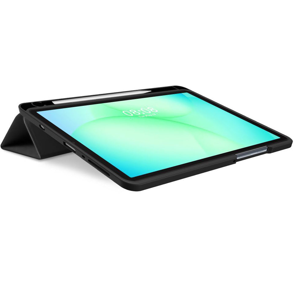 Schutzhülle für Galaxy Tab A11 / Tab A9, Tech-Protect SC Pen Canvas, Schwarz