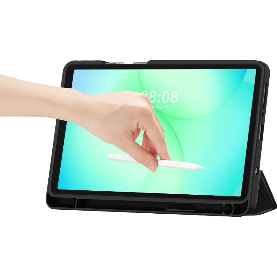 Schutzhülle für Galaxy Tab A11 Plus / Tab A9 Plus, Tech-Protect SC Pen Canvas, Schwarz