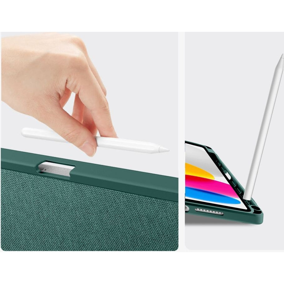 Schutzhülle für iPad 11 / 10 gen. 2025 / 2022, Tech-Protect SC Pen Canvas, Grün