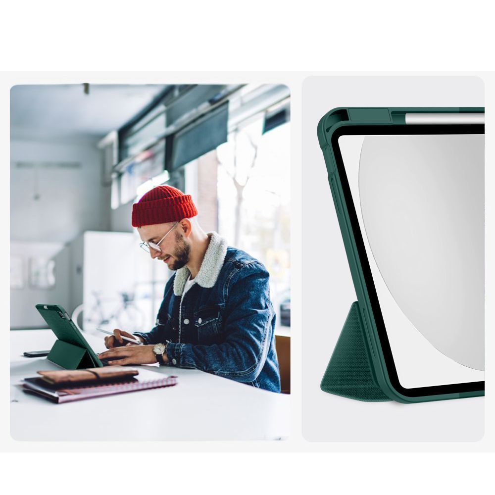 Schutzhülle für iPad 11 / 10 gen. 2025 / 2022, Tech-Protect SC Pen Canvas, Grün