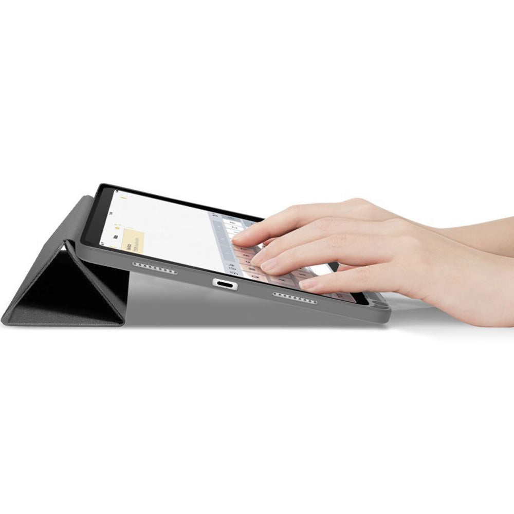 Schutzhülle für iPad 11 / 10 gen. 2025 / 2022, Tech-Protect SC Pen Canvas, Schwarz-Grau