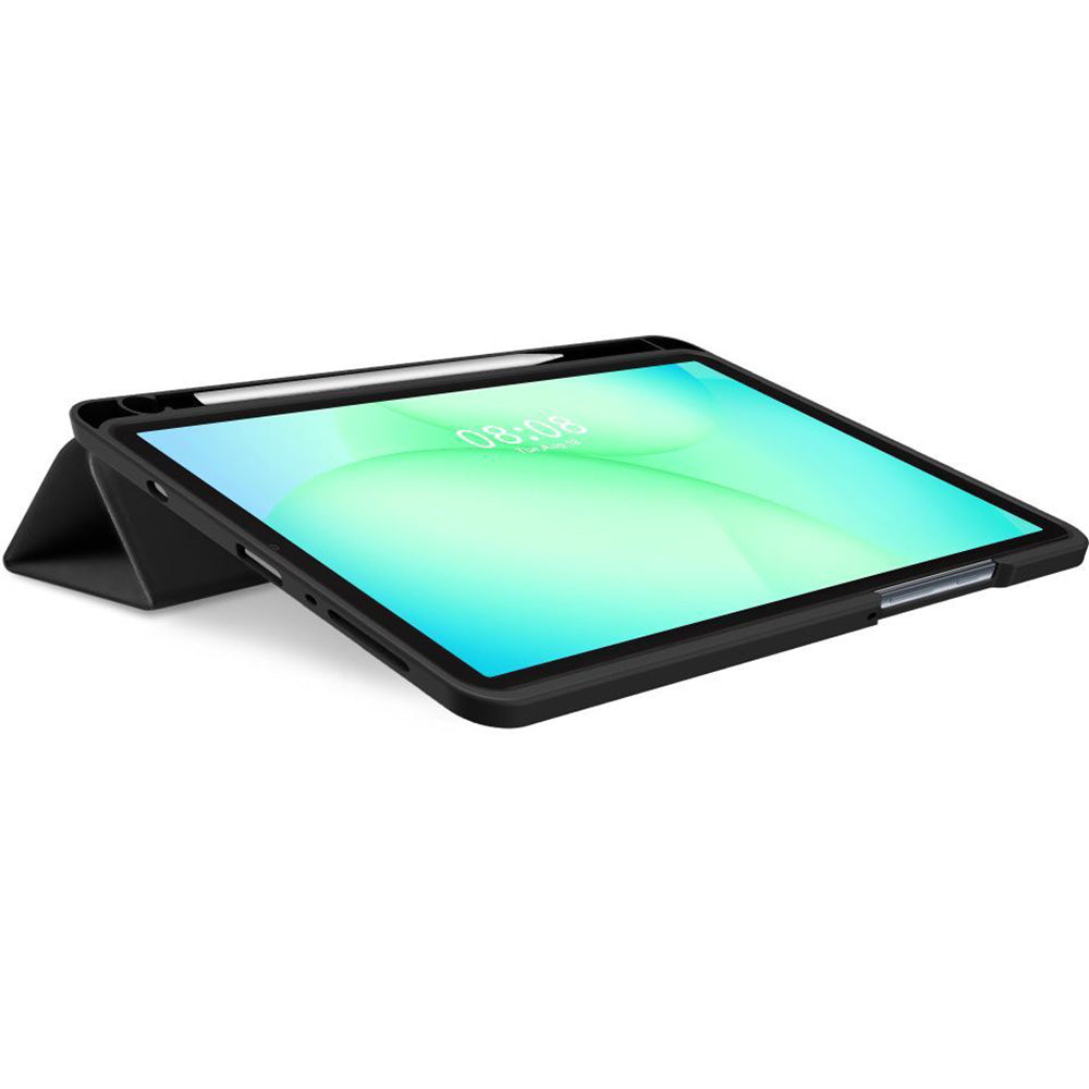 Schutzhülle mit Klappe für Galaxy Tab A11 Plus / A9 Plus, Tech-Protect SC Pen, Schwarz