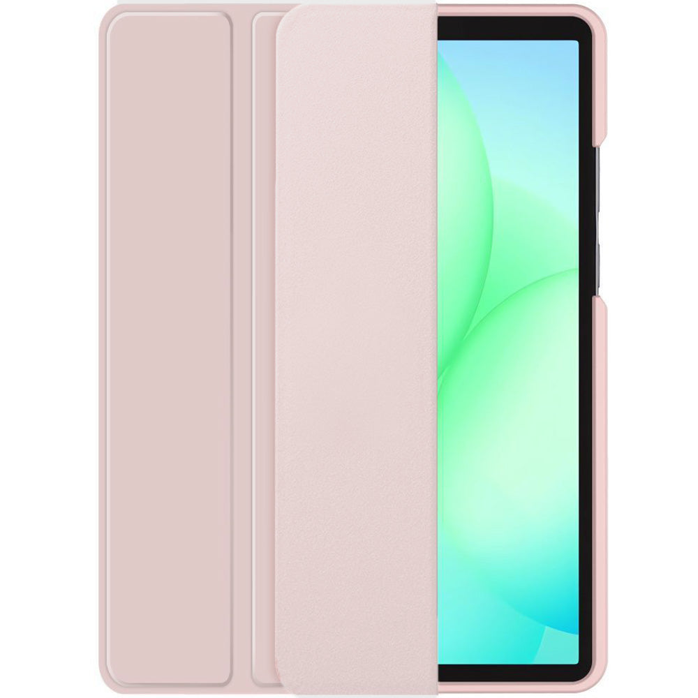 Schutzhülle mit Klappe für Galaxy Tab A11 Plus / A9 Plus, Tech-Protect SC Pen, Rosa