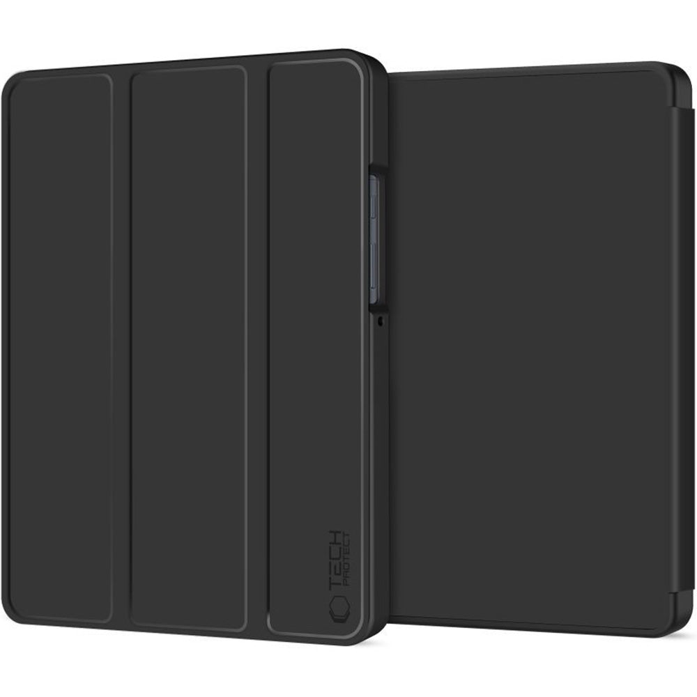 Schutzhülle mit Klappe für Galaxy Tab A11 / Tab A9, Tech-Protect SC Pen, Schwarz