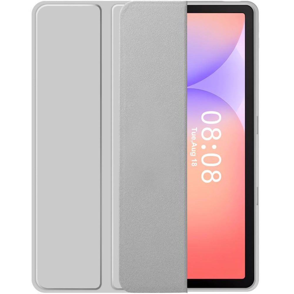 Schutzhülle mit Klappe für Galaxy Tab S10 Lite / S10 FE / S9 / S9 FE, Tech-Protect SC Pen, Grau