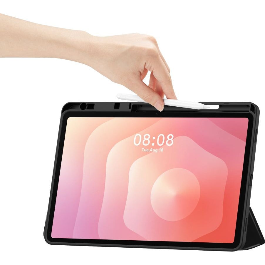 Schutzhülle mit Klappe für Galaxy Tab S11 11", Tech-Protect SC Pen, Schwarz
