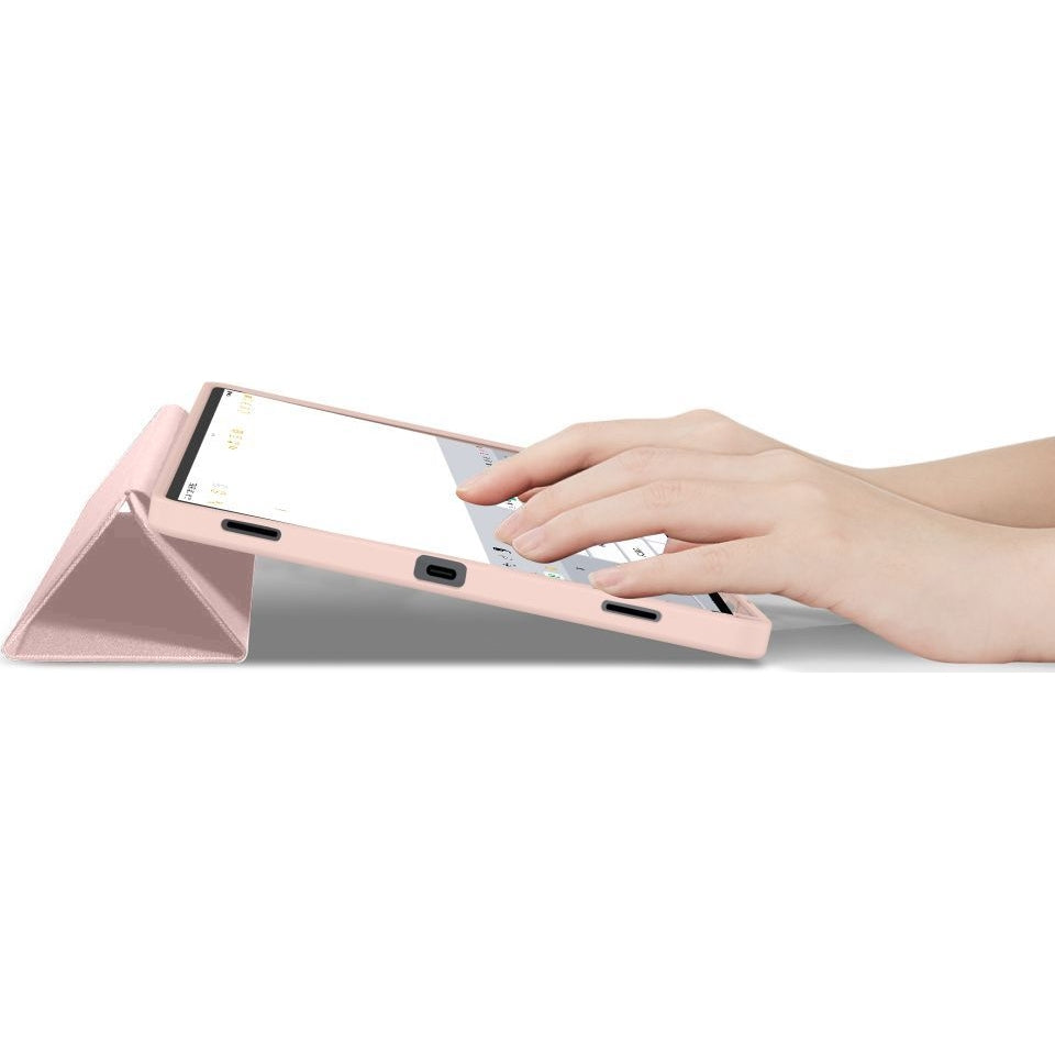 Schutzhülle mit Klappe für Galaxy Tab S11 11", Tech-Protect SC Pen, Rosa
