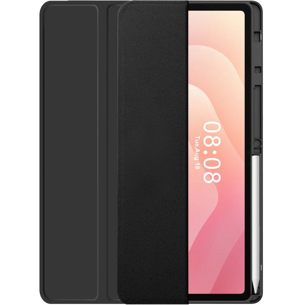Schutzhülle mit Klappe für Galaxy Tab S11 Ultra / S10 Ultra / S9 Ultra / S8 Ultra, Tech-Protect SC Pen, Schwarz