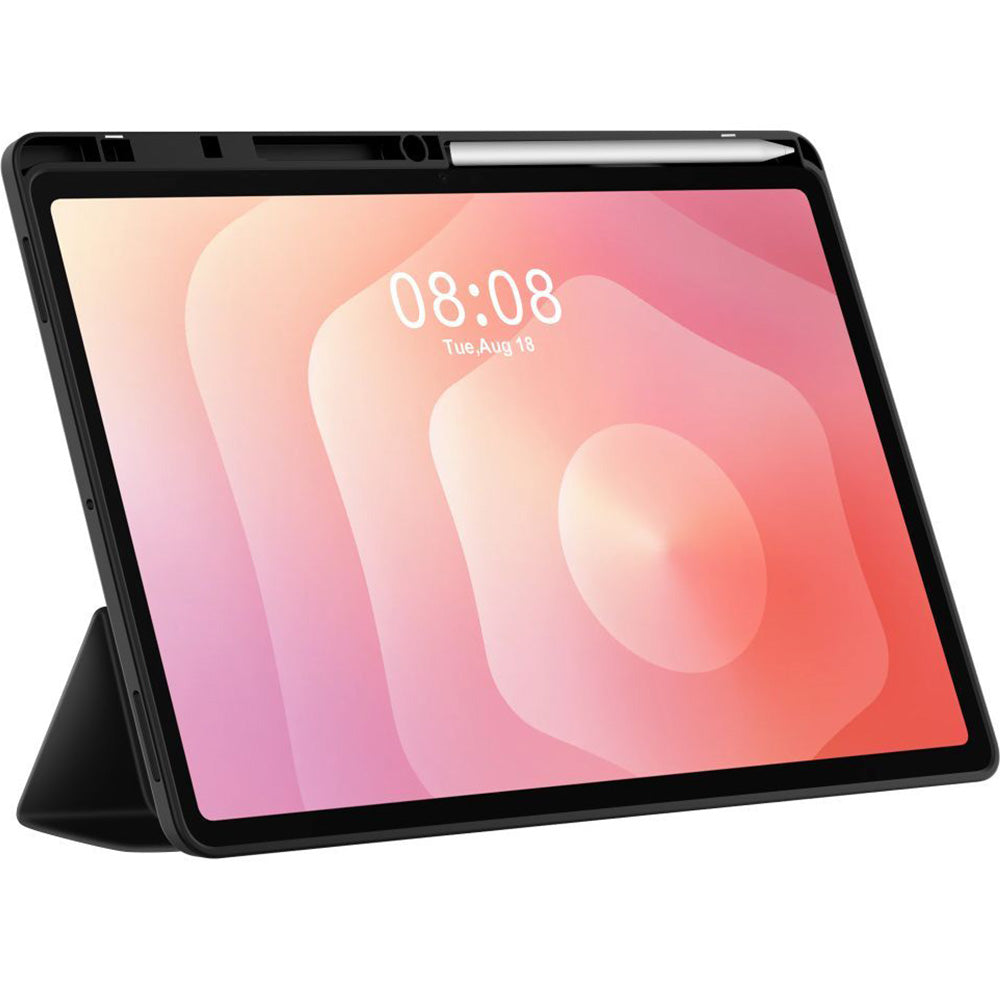 Schutzhülle mit Klappe für Galaxy Tab S11 Ultra / S10 Ultra / S9 Ultra / S8 Ultra, Tech-Protect SC Pen, Schwarz
