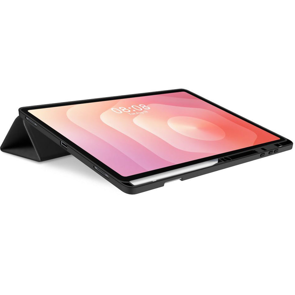 Schutzhülle mit Klappe für Galaxy Tab S11 Ultra / S10 Ultra / S9 Ultra / S8 Ultra, Tech-Protect SC Pen, Schwarz