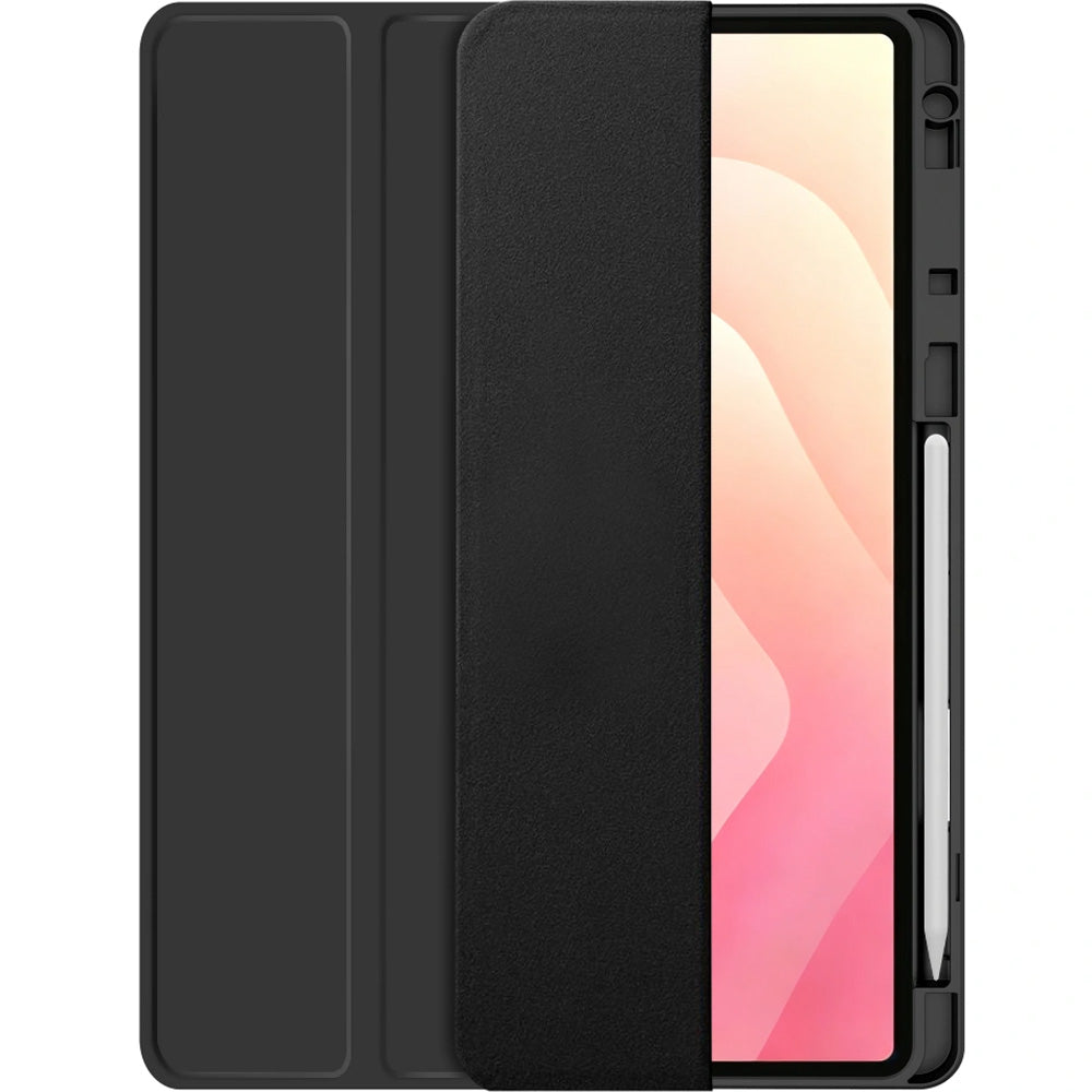 Schutzhülle mit Klappe für Galaxy Tab S12 Plus, Tech-Protect SC Pen, Schwarz (6/11)