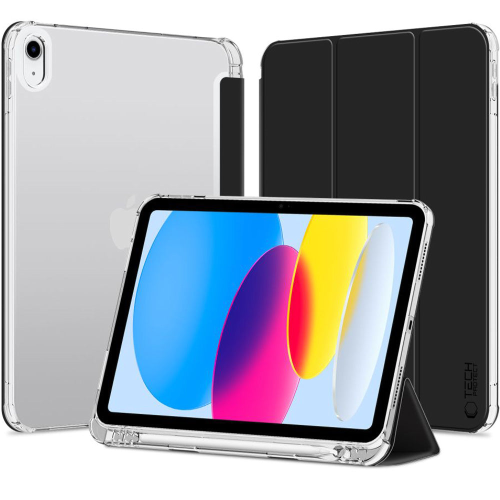 Schutzhülle für iPad 11 / 10 gen. 2025 / 2022, Tech-Protect SC Pen Hybrid, Schwarz