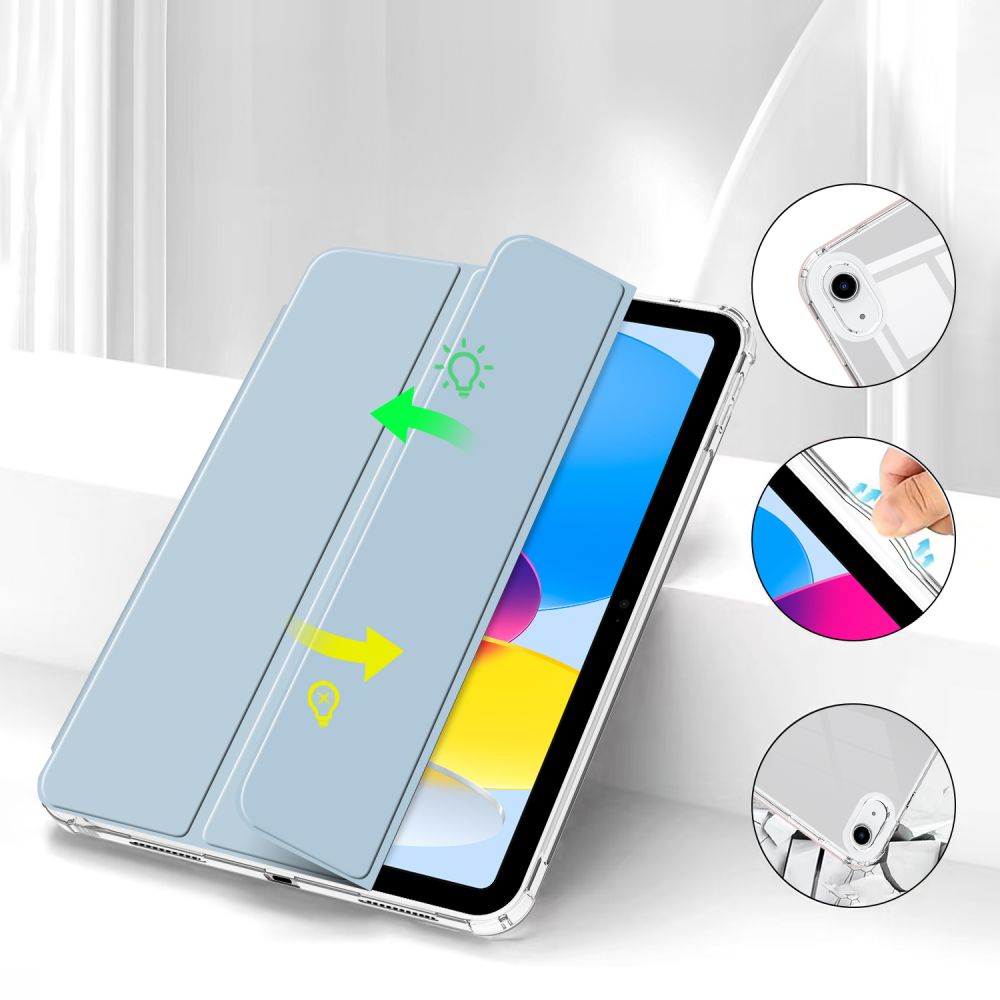 Schutzhülle Tech-Protect SC Pen Hybrid für iPad 11 / 10 gen. 2025 / 2022, Hellblau