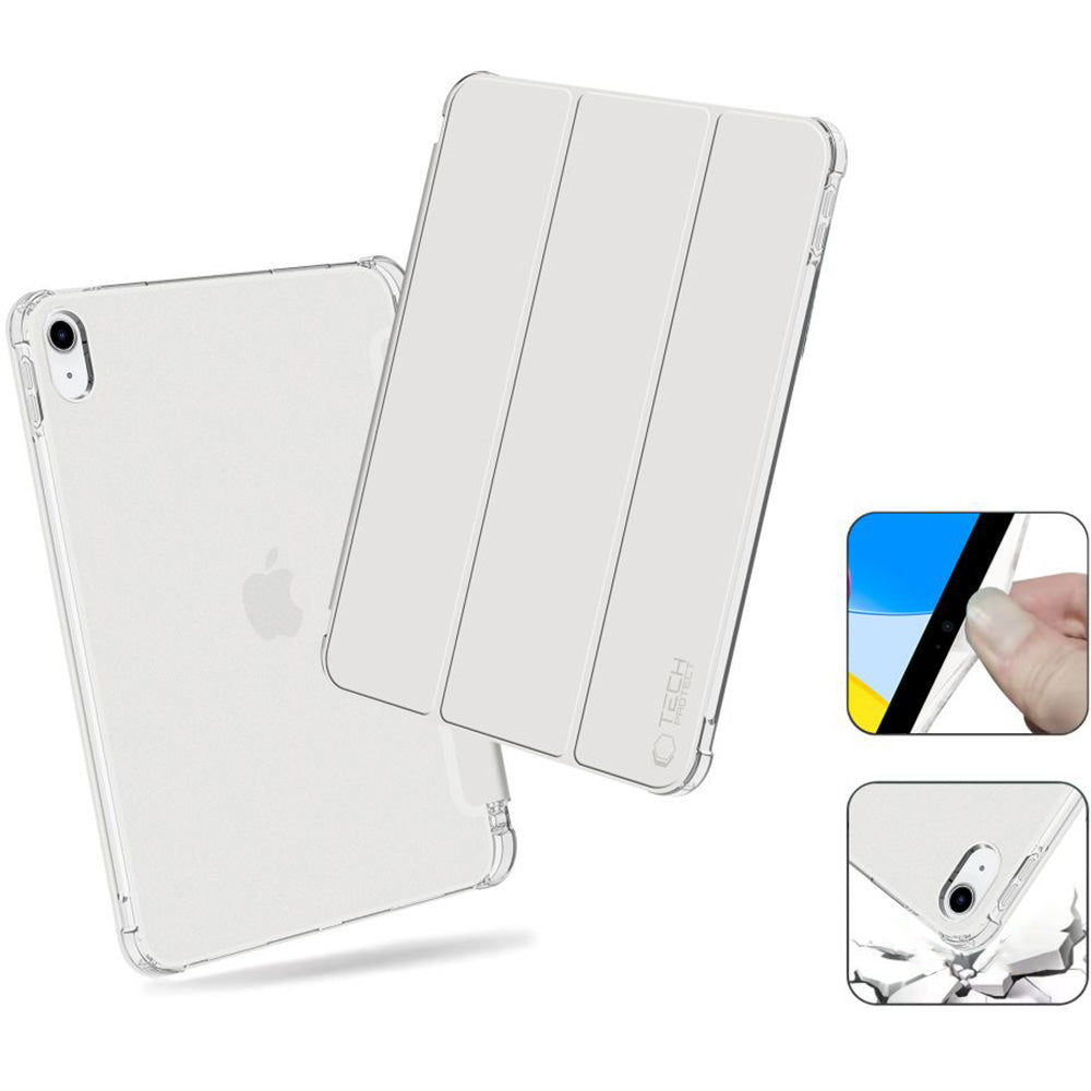 Schutzhülle für iPad 11 / 10 gen. 2025 / 2022, Tech-Protect SC Pen Hybrid, Grau