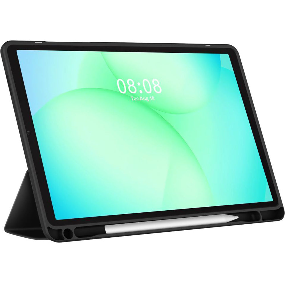 Schutzhülle mit Klappe für Galaxy Tab A11 / Tab A9, Tech-Protect SC Pen Hybrid, Schwarz
