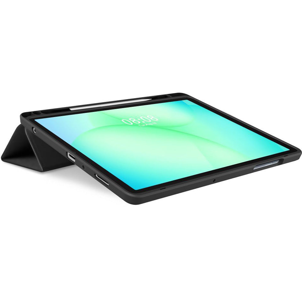 Schutzhülle mit Klappe für Galaxy Tab A11 / Tab A9, Tech-Protect SC Pen Hybrid, Schwarz