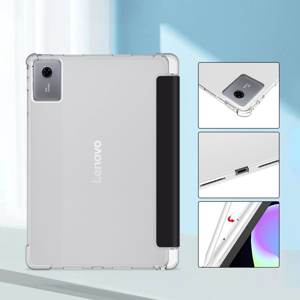 Schutzhülle mit Klappe für Lenovo Idea Tab 11, Tech-Protect SC Pen Hybrid, Schwarz
