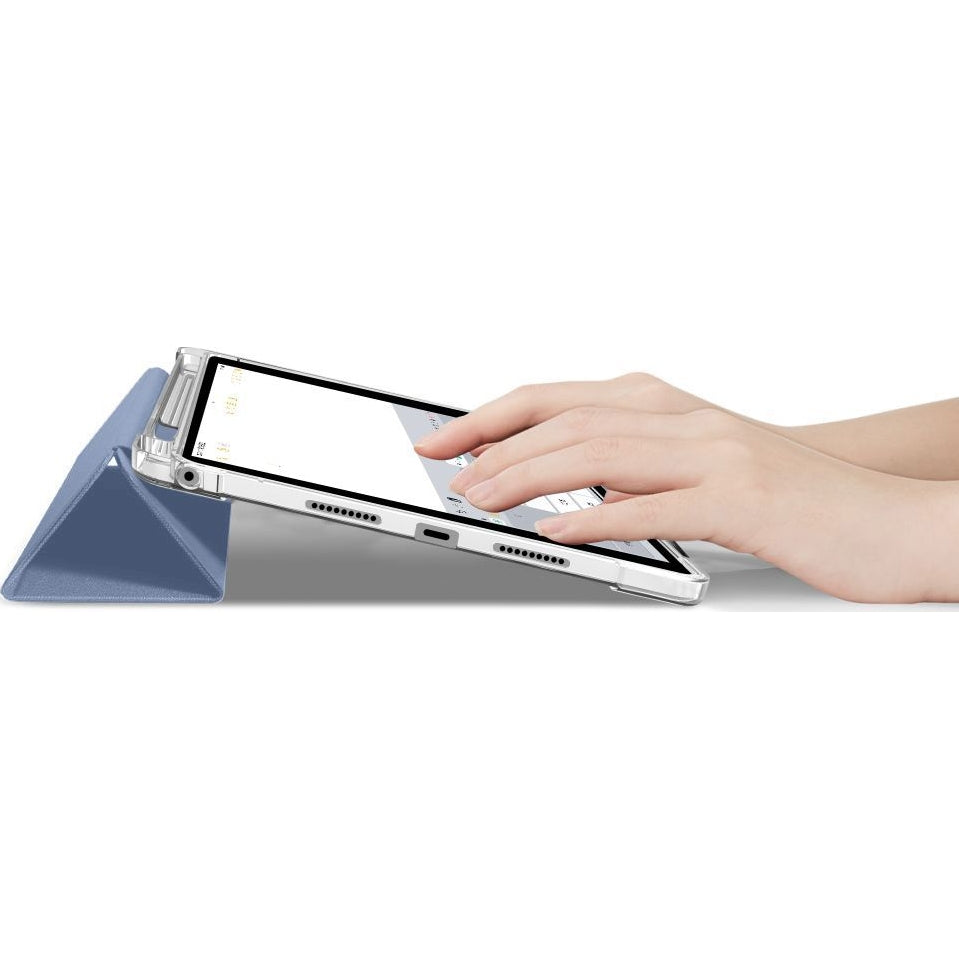 Schutzhülle mit Klappe für Lenovo Idea Tab 11, Tech-Protect SC Pen Hybrid, Blau