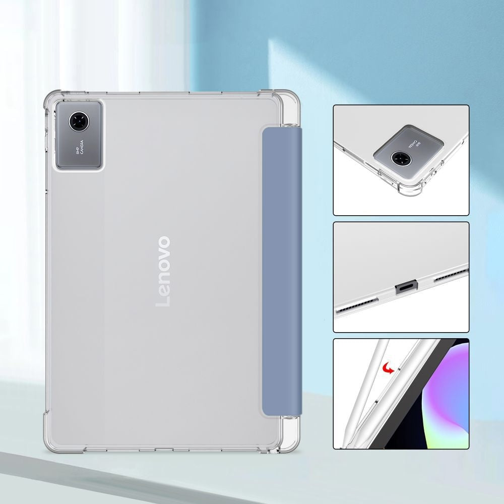 Schutzhülle mit Klappe für Lenovo Idea Tab 11, Tech-Protect SC Pen Hybrid, Blau