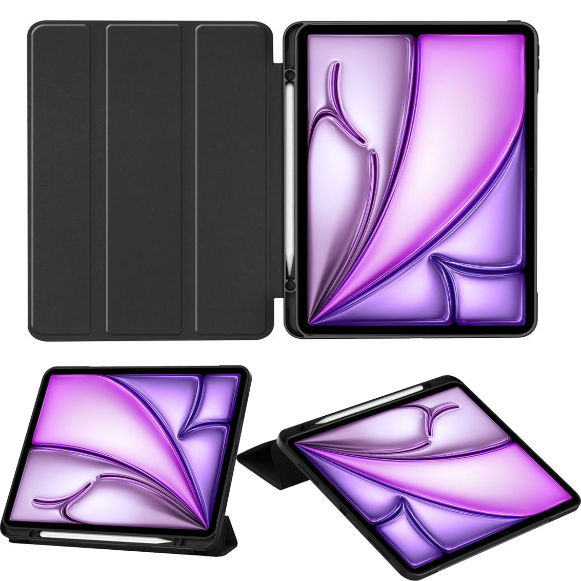 Schutzhülle für iPad Air 13" M4/M3/M2, Tech-Protect SC Pen, Schwarz