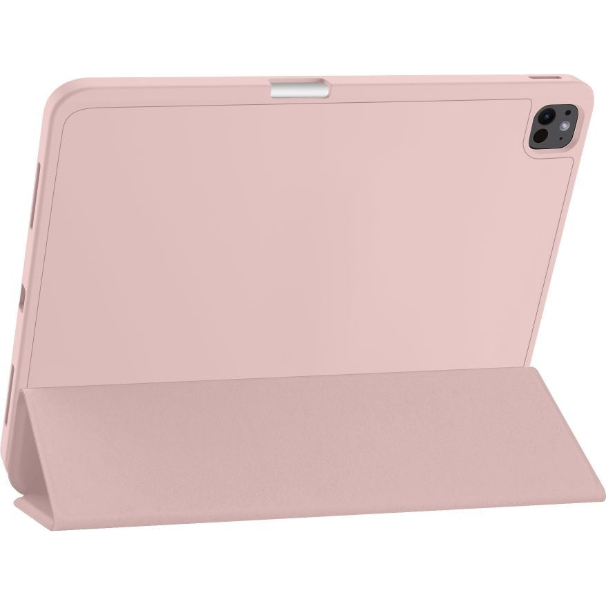 Schutzhülle mit Klappe für Apple iPad Pro 13 2024/2025, Tech-Protect SC Pen, Rosa