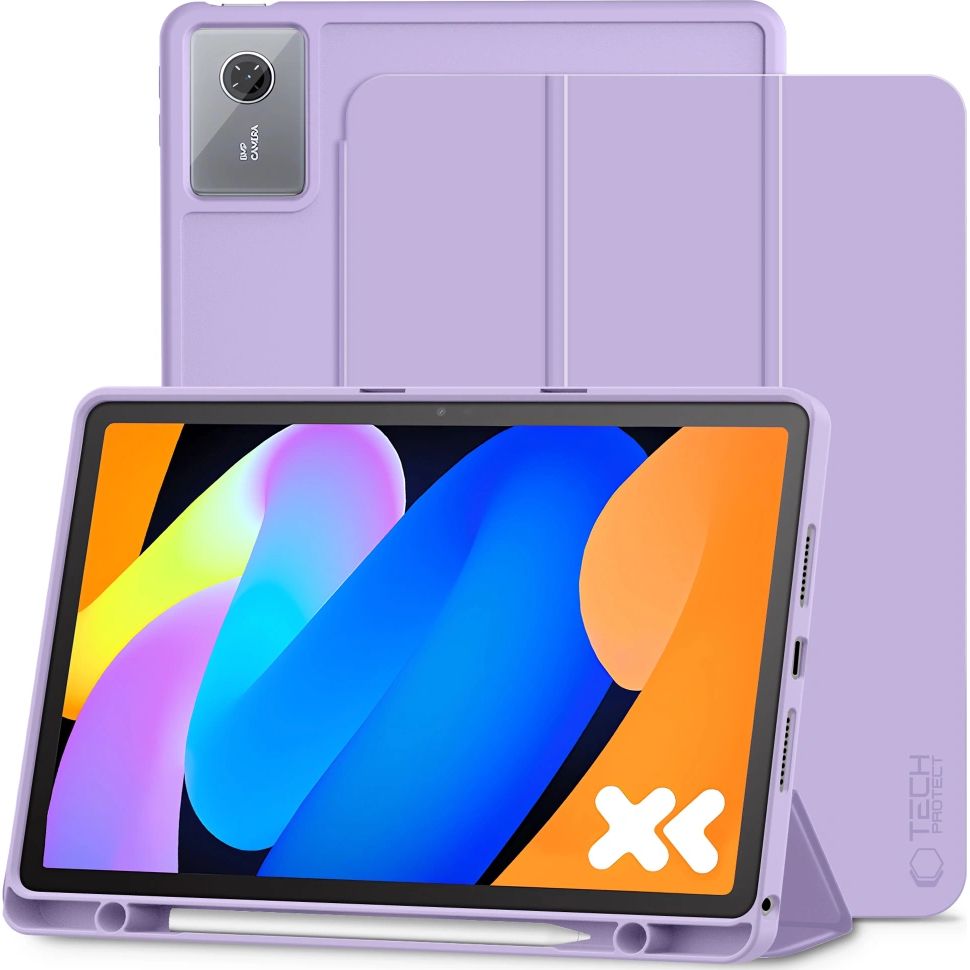 Schutzhülle für Lenovo Idea Tab 11.0, Tech-Protect SC Pen, Violett