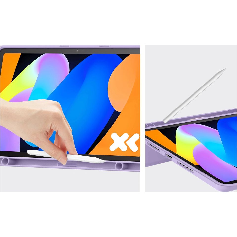Schutzhülle für Lenovo Idea Tab 11.0, Tech-Protect SC Pen, Violett