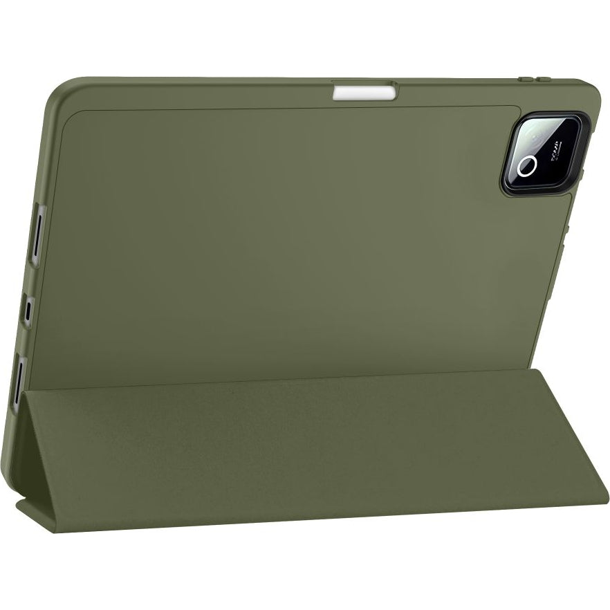 Schutzhülle mit Klappe für Xiaomi Pad 8 / 8 Pro / 7 / 7 Pro, Tech-Protect SC Pen, Grün