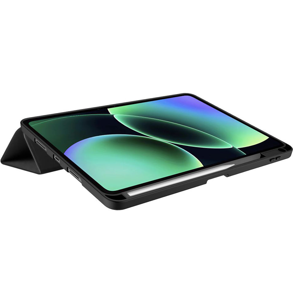 Schutzhülle mit Klappe für Xiaomi Pad 8 / 8 Pro / 7 / 7 Pro, Tech-Protect SC Pen, Schwarz