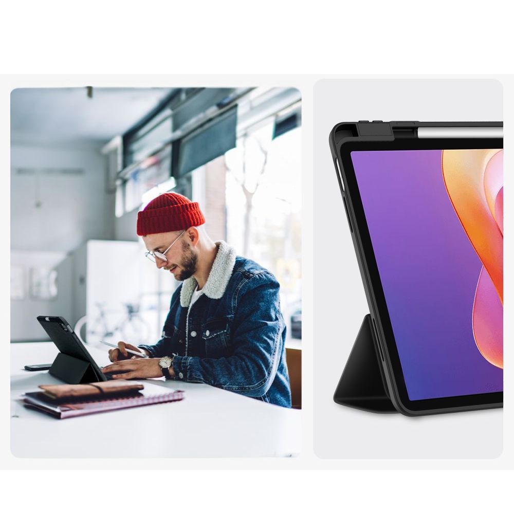 Schutzhülle für Xiaomi Redmi Pad 2, Tech-Protect SC Pen, Schwarz