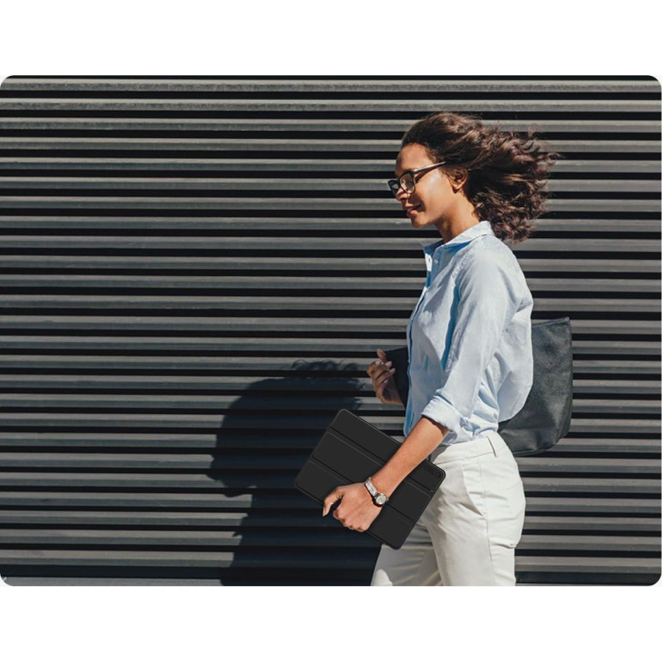 Schutzhülle mit Klappe für Xiaomi Redmi Pad 2 Pro, Tech-Protect SC Pen, Schwarz