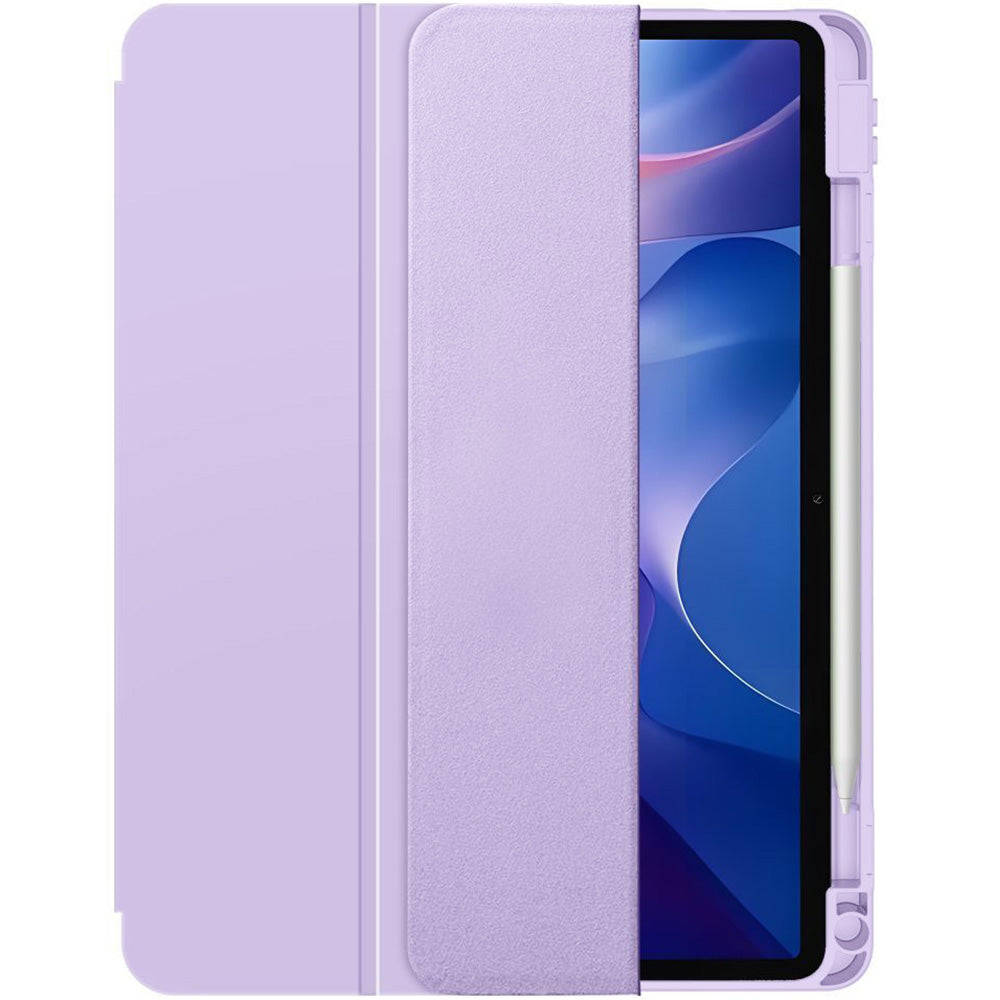 Schutzhülle mit Klappe für Xiaomi Redmi Pad 2, Tech-Protect SC Pen, Violett