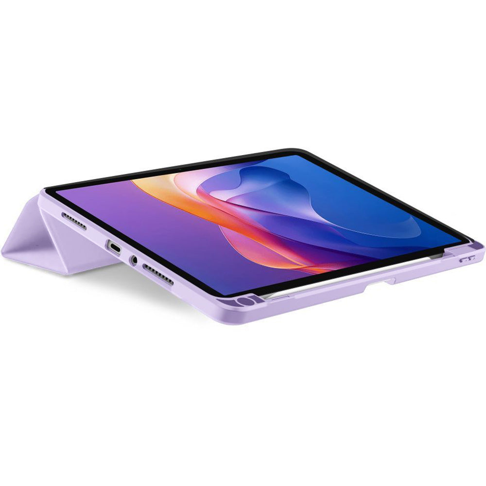 Schutzhülle mit Klappe für Xiaomi Redmi Pad 2, Tech-Protect SC Pen, Violett
