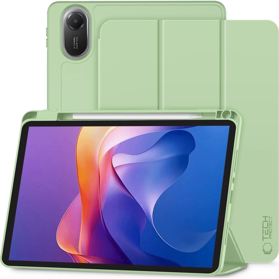Schutzhülle für Xiaomi Redmi Pad 2, Tech-Protect SC Pen, Grün