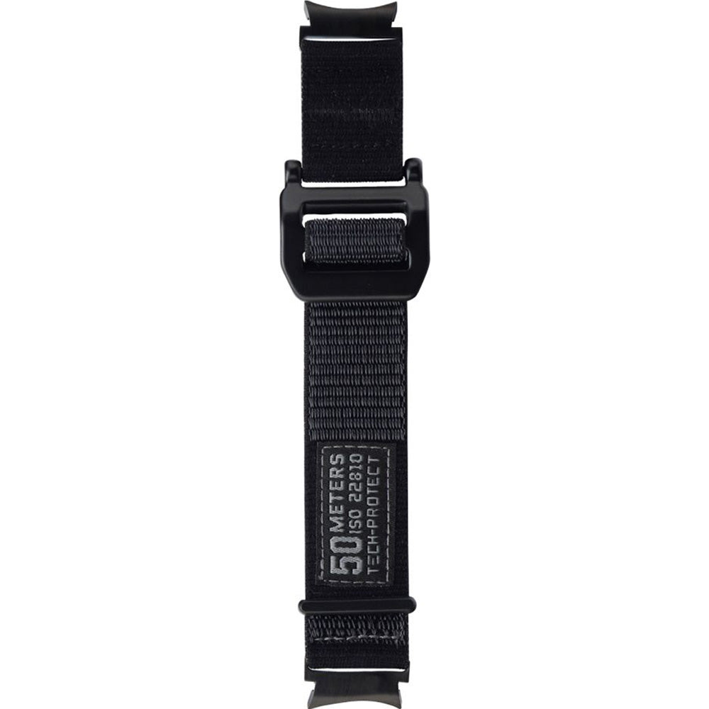 Armband für Galaxy Watch 6/5 Pro/5/4/3, Tech-Protect Scout, Schwarz