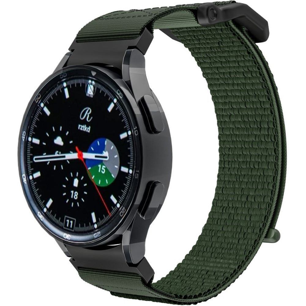 Armband für Galaxy Watch 6/5 Pro/5/4/3, Tech-Protect Scout, Dunkelgrün