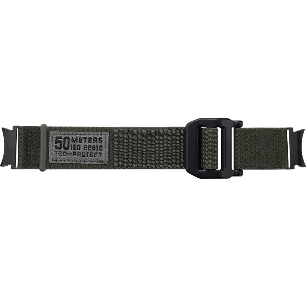 Armband für Galaxy Watch 6/5 Pro/5/4/3, Tech-Protect Scout, Dunkelgrün
